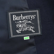 Burberrys Double Breasted Jacket Navy