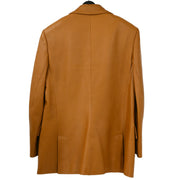 Loewe Single Breasted Jacket Brown Lambskin #42