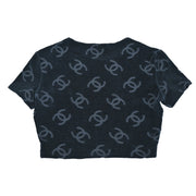 Chanel Cropped T-shirt Black #42