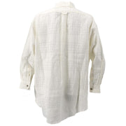 Chanel Shirt Blouse White 03317 #38