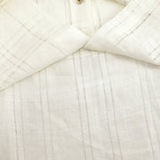 Chanel Shirt Blouse White 03317 #38