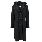 Chanel 2006 Duffel Coat Black #40