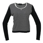 Chanel Long Sleeve Top Black #42