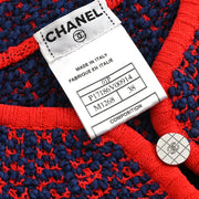 Chanel 2001 Long Sleeve Sweater Knit Top Orange #38