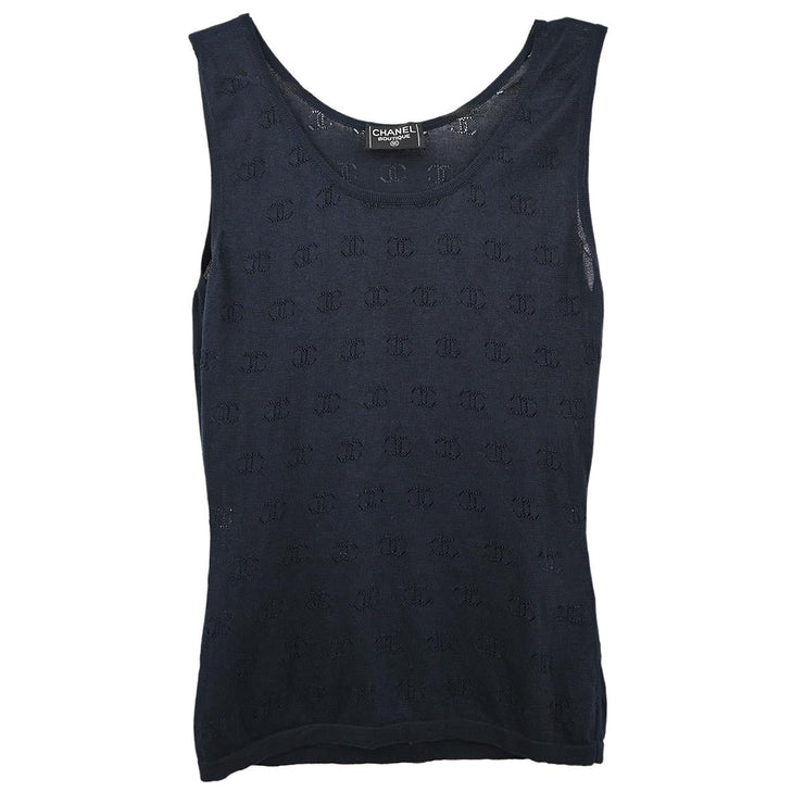 Chanel Sleeveless Top Black #38