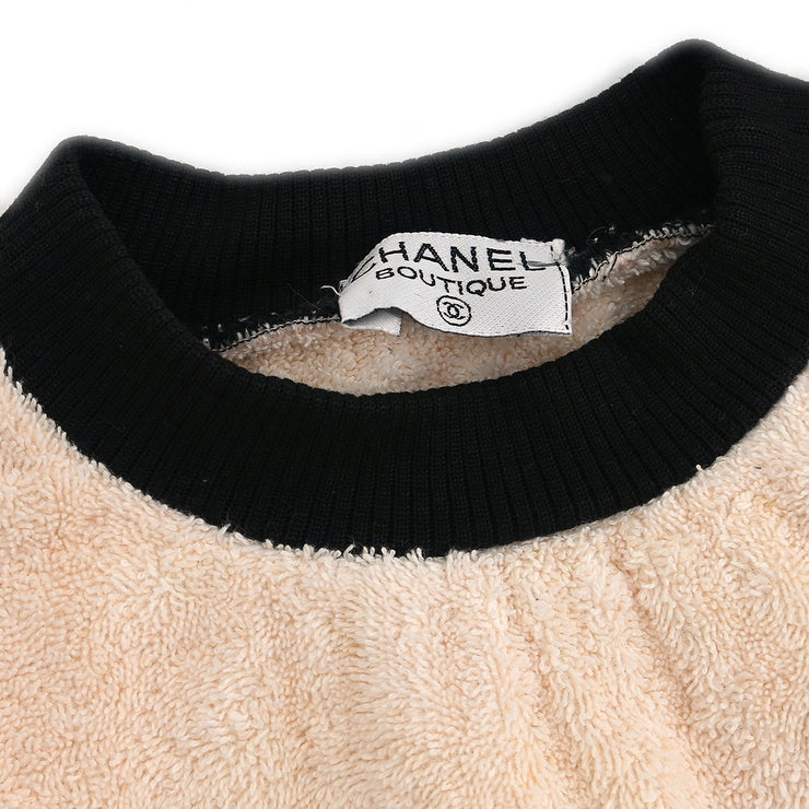 Chanel Sweatshirt Top Off-white