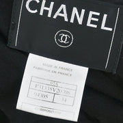 Chanel 2007 Collarless Jacket Black #34