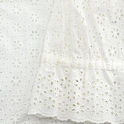 Chanel 2001 Lace Blouse White #36