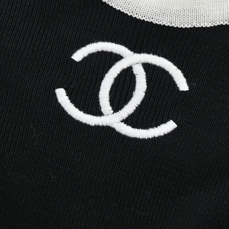 Chanel 1994 Sleeveless Dress Leotard Black #36