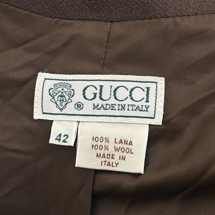 Gucci Coat Brown #42