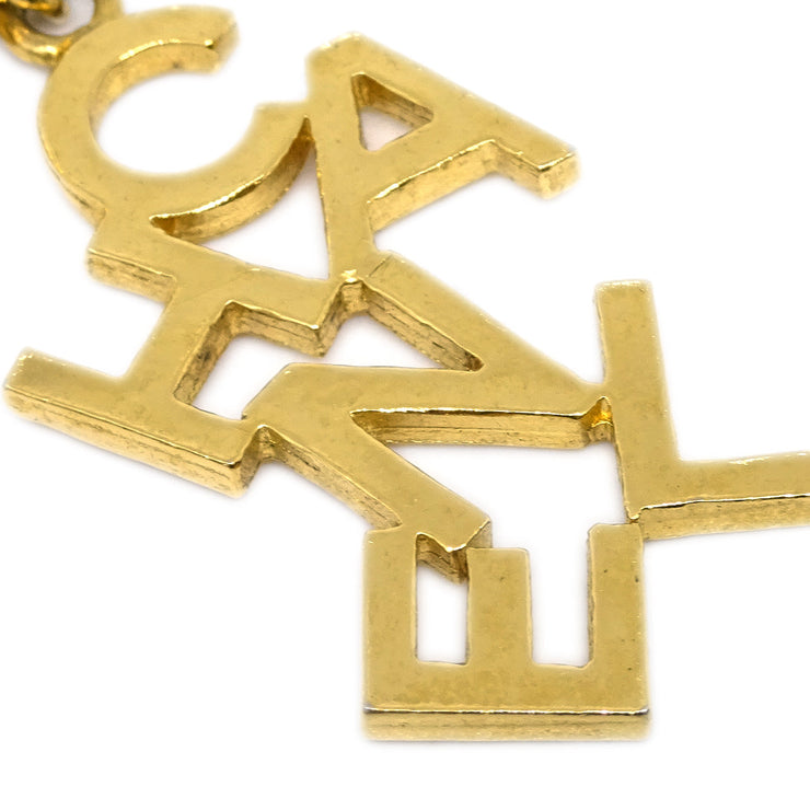 Chanel Gold Dangle Earrings Clip-On