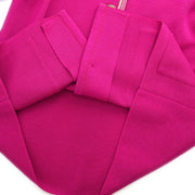 Yves Saint Laurent Setup Suit Jacket Skirt Pink #M #9