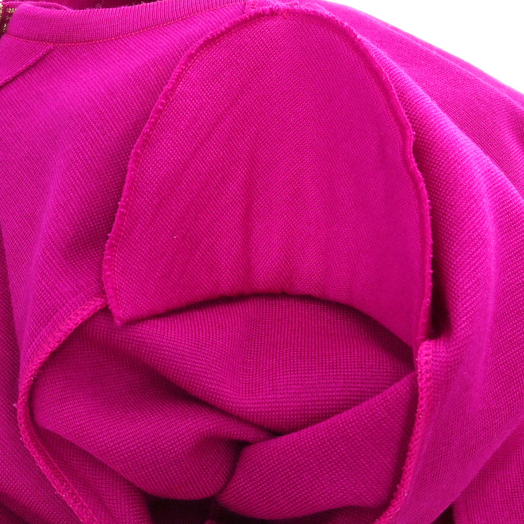 Yves Saint Laurent Setup Suit Jacket Skirt Pink #M #9