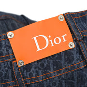 Christian 2006 Dior Denim Skirt Indigo #34