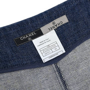 Chanel 1999 Denim Skirt Indigo #44