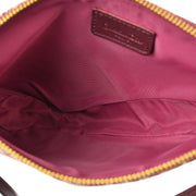 Christian Dior 2002 Bordeaux Trotter Saddle Handbag