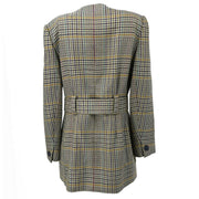 Celine Collarless Jacket Gray #40