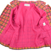 Yves Saint Laurent Setup Suit Jacket Skirt Pink #36