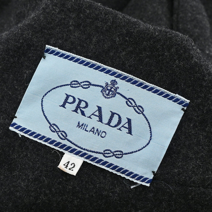 Prada Coat Dark Gray #42