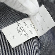 Celine Single Breasted Denim Jacket Indigo #36