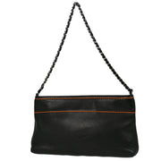 Chanel Black Lambskin Lax Handbag