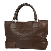 Loewe Brown Fusta 30 Tote Handbag