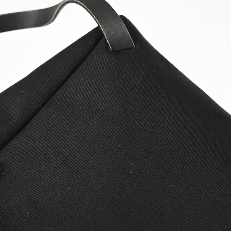 Hermes Black Toile Officier Herbag a Dos Backpack