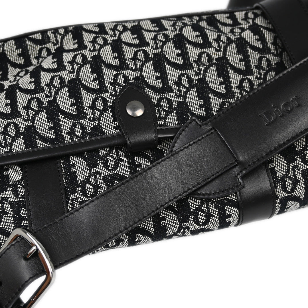 Christian Dior 2003 Black Trotter Shoulder Bag – AMORE