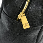 Chanel Black Caviar Petite Timeless Tote PTT Chain Handbag