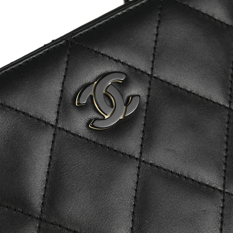 Chanel Black Calfskin Tote Handbag