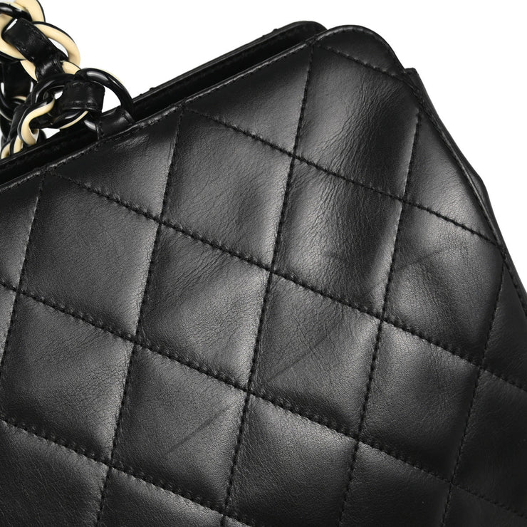 Chanel Black Calfskin Tote Handbag