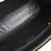 Chanel Black Calfskin Tote Handbag