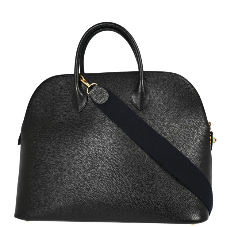 Hermes Black Ardennes 45 Handbag