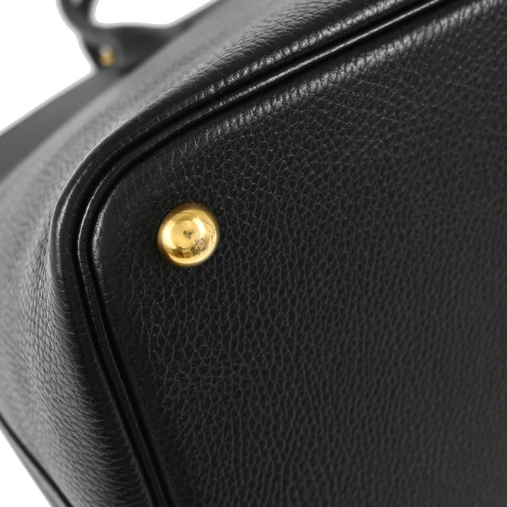 Hermes Black Ardennes 45 Handbag