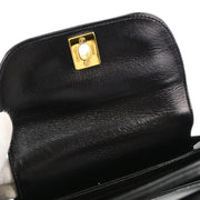 Chanel * Black Patent Leather Handbag