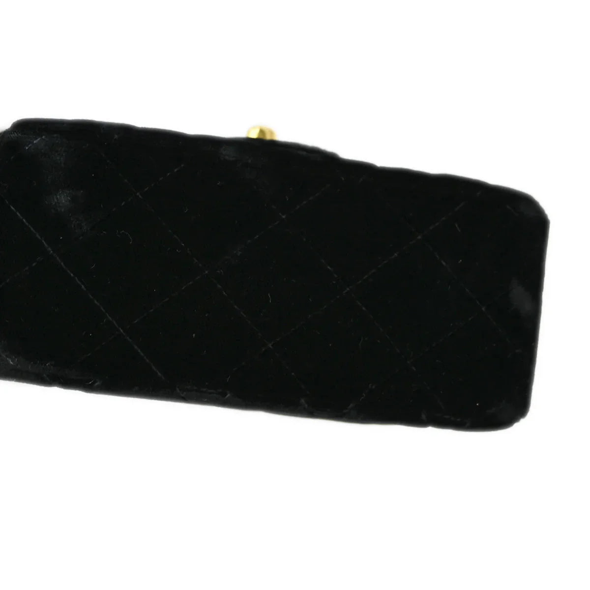 K ♡♡ Chanel 1994-1996 Black Velvet Mini Square Handbag – AMORE