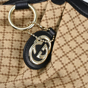 Gucci Beige Diamante Handbag