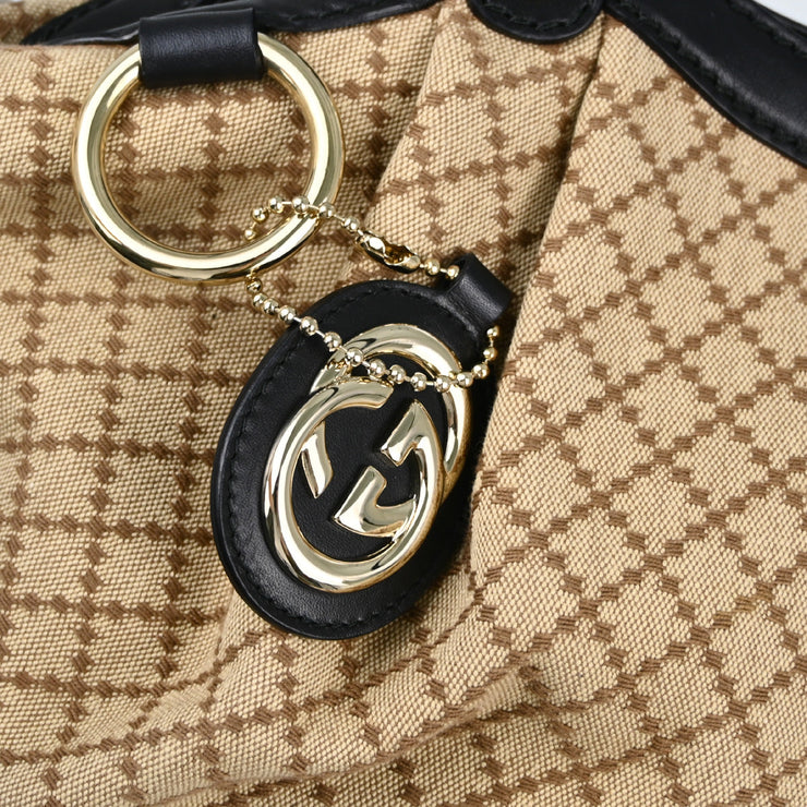 Gucci Beige Diamante Handbag