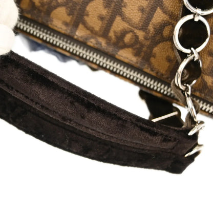 Christian Dior 2005 Brown PVC Trotter Romantic Handbag