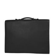 Hermes Black Togo Sac a Depeches 38 Briefcase