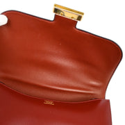 Hermes Rouge H Box calf Constance 23 Shoulder Bag