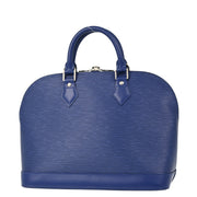 Louis Vuitton 2005 Blue Epi Alma Handbag M52145