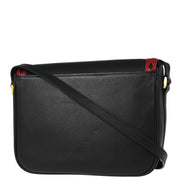 Yves Saint Laurent Black Leather Shoulder Bag