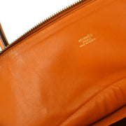 Hermes 2006 Orange Taurillon Clemence Bolide 31 2way Shoulder Handbag