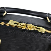 Louis Vuitton 1998 Black Epi Keepall 50 Travel Handbag M42962