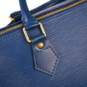 Louis Vuitton 1996 Blue Epi Speedy 30 Handbag M43005