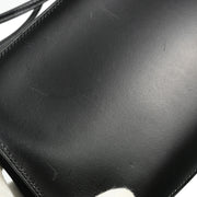 Hermes * 1992 Black Box Calf Sac A Malice Shoulder Bag