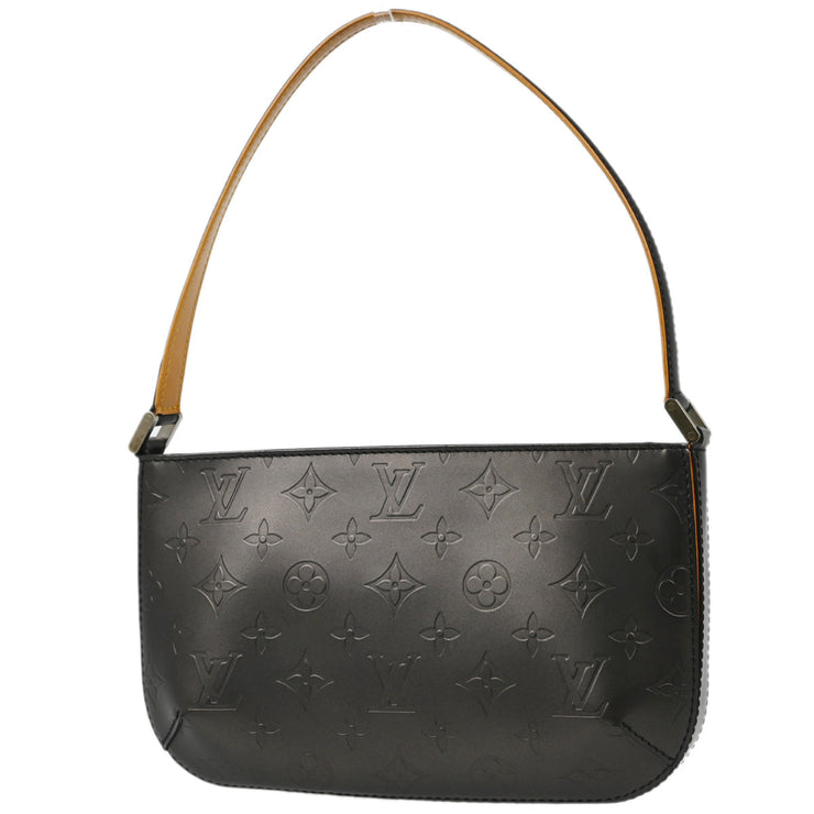 Louis Vuitton 2003 Black Monogram Mat Fowler Handbag M55142