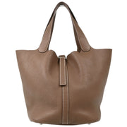 Hermes 2009 Etoupe Clemence Picotin 26 Bag