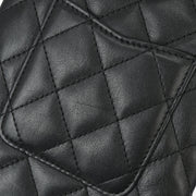 Chanel Black Calfskin Cambon Ligne Shoulder Pochette